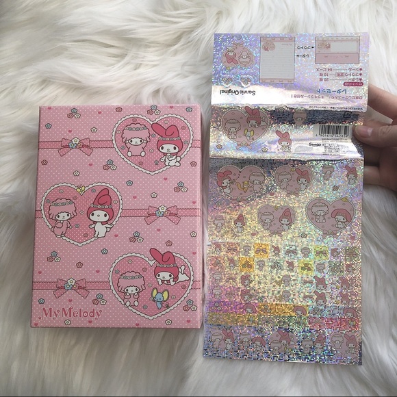 My melody sanrio letter set with box 2007 - Picture 2 of 5